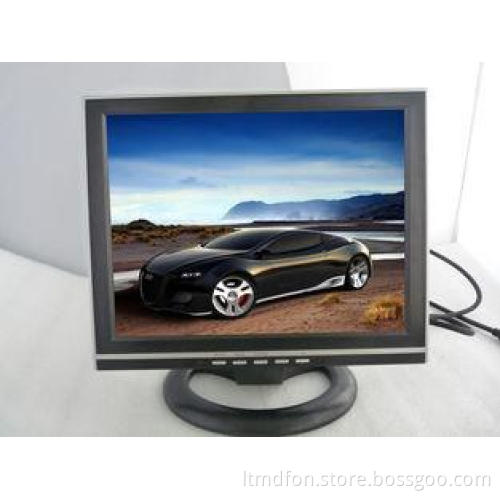 13.3 " VGA Car TFT LCD Monitor Video Input With TV Auto Sea